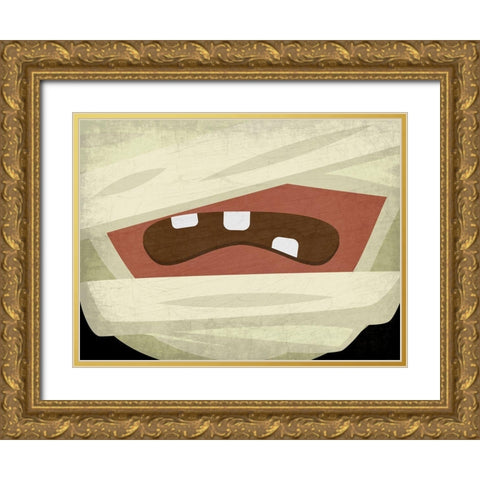 Mummy Gold Ornate Wood Framed Art Print with Double Matting by Allen, Kimberly