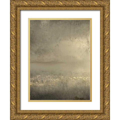 Landscape Layer 1 Gold Ornate Wood Framed Art Print with Double Matting by Allen, Kimberly