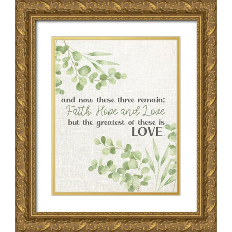 The Greatest Gold Ornate Wood Framed Art Print with Double Matting by Allen, Kimberly