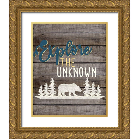 Wild Adventure 2 Gold Ornate Wood Framed Art Print with Double Matting by Allen, Kimberly