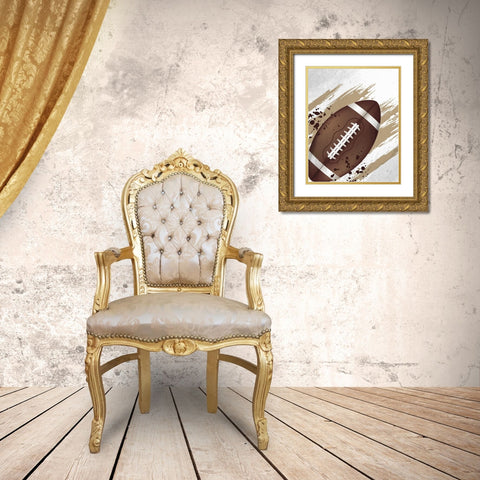 Sport Life 3 Gold Ornate Wood Framed Art Print with Double Matting by Allen, Kimberly