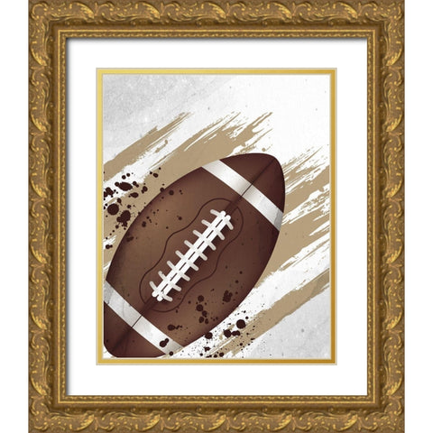 Sport Life 3 Gold Ornate Wood Framed Art Print with Double Matting by Allen, Kimberly