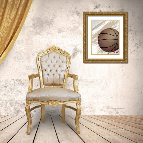 Sport Life 4 Gold Ornate Wood Framed Art Print with Double Matting by Allen, Kimberly