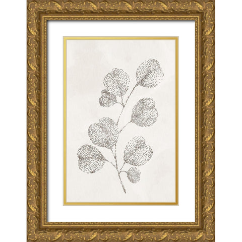 Spotted Botanical 3 Gold Ornate Wood Framed Art Print with Double Matting by Allen, Kimberly