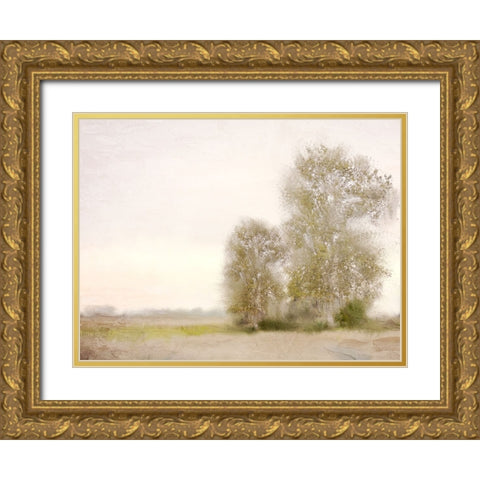 Countryside 2 Gold Ornate Wood Framed Art Print with Double Matting by Allen, Kimberly