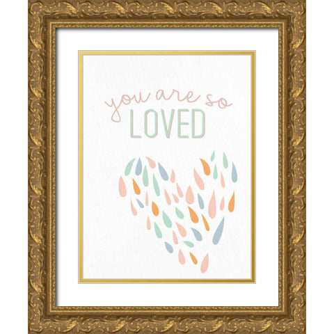Amazing Things 3 Gold Ornate Wood Framed Art Print with Double Matting by Allen, Kimberly