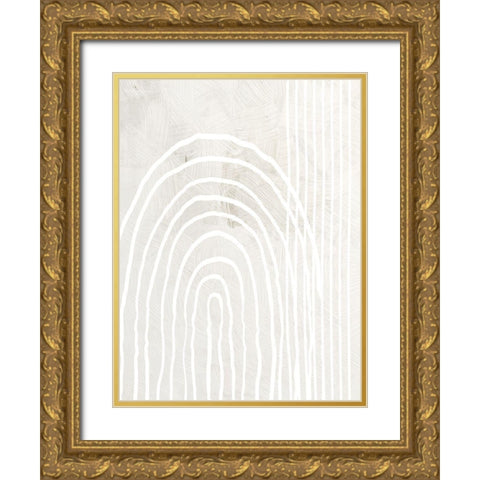 Arch 2 Gold Ornate Wood Framed Art Print with Double Matting by Allen, Kimberly