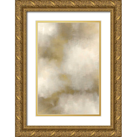 Dreaming Gold Ornate Wood Framed Art Print with Double Matting by Allen, Kimberly
