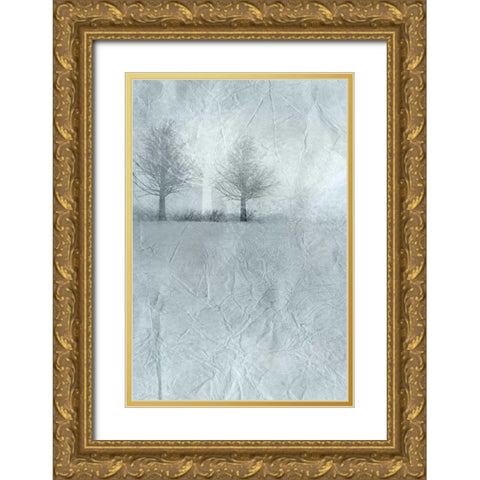 Dawn A Gold Ornate Wood Framed Art Print with Double Matting by Allen, Kimberly