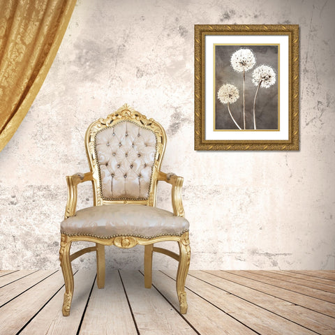 Stand 1 Gold Ornate Wood Framed Art Print with Double Matting by Allen, Kimberly