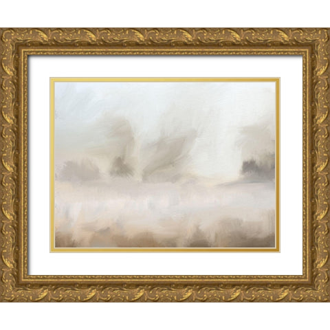 Mirage Gold Ornate Wood Framed Art Print with Double Matting by Allen, Kimberly