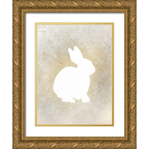 Forest Life 3 Gold Ornate Wood Framed Art Print with Double Matting by Allen, Kimberly