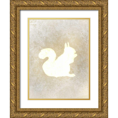 Forest Life 4 Gold Ornate Wood Framed Art Print with Double Matting by Allen, Kimberly