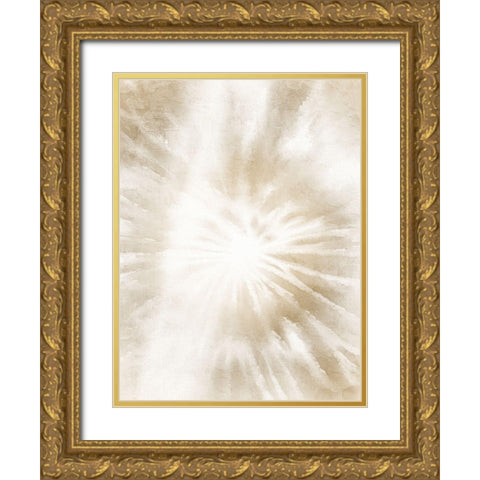 Sun Glare Gold Ornate Wood Framed Art Print with Double Matting by Allen, Kimberly