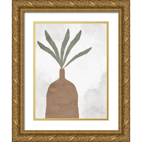 Vessel 1 Gold Ornate Wood Framed Art Print with Double Matting by Allen, Kimberly