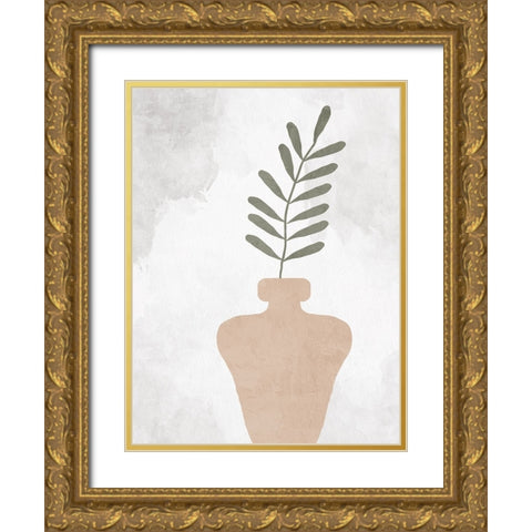 Vessel 2 Gold Ornate Wood Framed Art Print with Double Matting by Allen, Kimberly