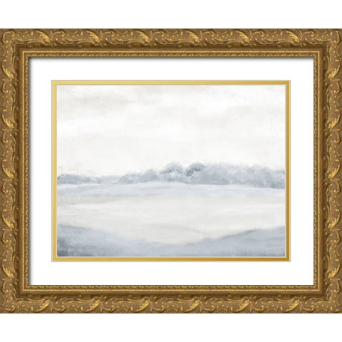 Distance Gold Ornate Wood Framed Art Print with Double Matting by Allen, Kimberly
