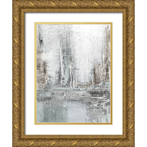 Northern 1 Gold Ornate Wood Framed Art Print with Double Matting by Allen, Kimberly