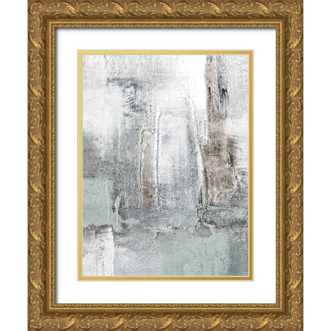 Northern 2 Gold Ornate Wood Framed Art Print with Double Matting by Allen, Kimberly