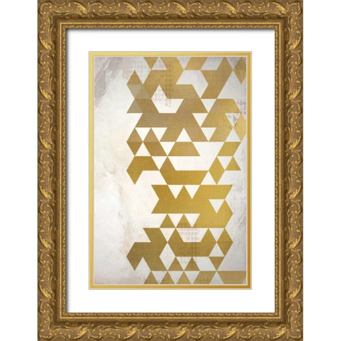 Space of Time Gold Ornate Wood Framed Art Print with Double Matting by Allen, Kimberly