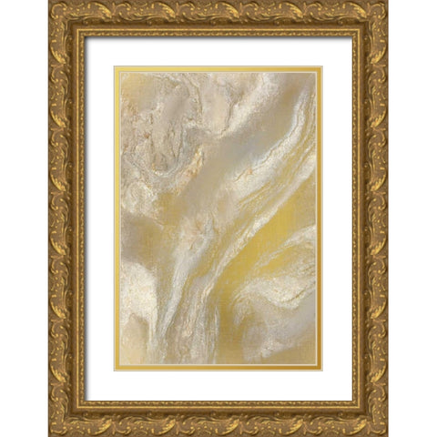 Rivers Gold Ornate Wood Framed Art Print with Double Matting by Allen, Kimberly