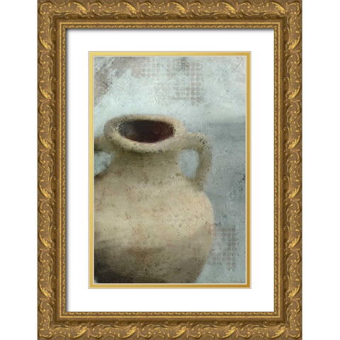 Vase 1 Gold Ornate Wood Framed Art Print with Double Matting by Allen, Kimberly