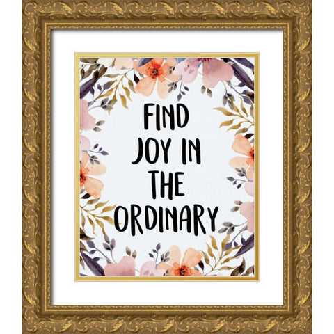 Wildflower Dreams 2 Gold Ornate Wood Framed Art Print with Double Matting by Allen, Kimberly