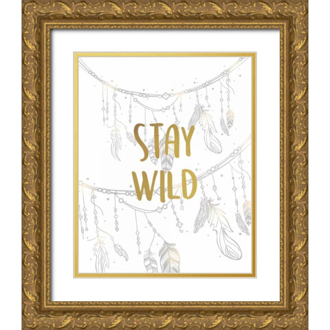 Keep Dreaming 2 Gold Ornate Wood Framed Art Print with Double Matting by Allen, Kimberly