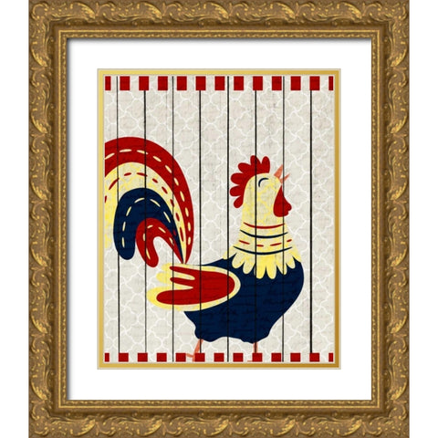 Rise and Shine 1 Gold Ornate Wood Framed Art Print with Double Matting by Allen, Kimberly