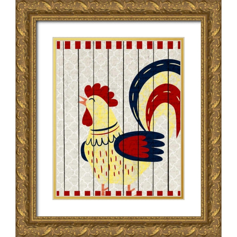 Rise and Shine 2 Gold Ornate Wood Framed Art Print with Double Matting by Allen, Kimberly