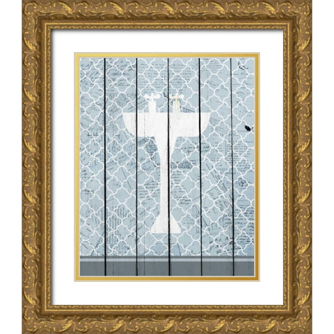 Relax Time 2 Gold Ornate Wood Framed Art Print with Double Matting by Allen, Kimberly