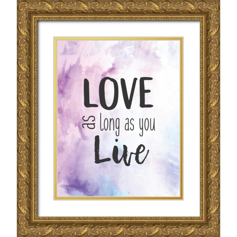 Do You 3 Gold Ornate Wood Framed Art Print with Double Matting by Allen, Kimberly
