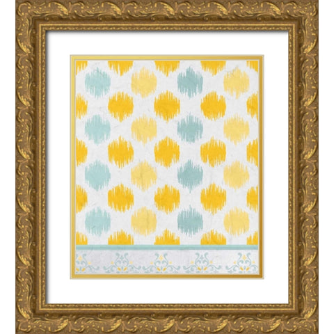 Sunny Day Gold Ornate Wood Framed Art Print with Double Matting by Allen, Kimberly