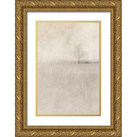 Misty Dawn 2 Gold Ornate Wood Framed Art Print with Double Matting by Allen, Kimberly