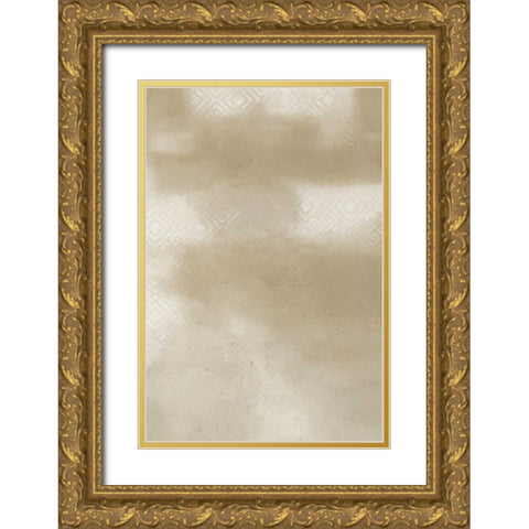 Neutralscape Gold Ornate Wood Framed Art Print with Double Matting by Allen, Kimberly