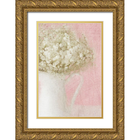 Softly 1 Gold Ornate Wood Framed Art Print with Double Matting by Kimberly, Allen