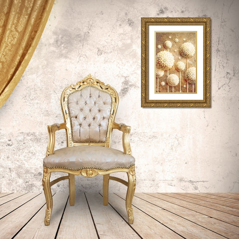 Make a Wish Gold Ornate Wood Framed Art Print with Double Matting by Kimberly, Allen