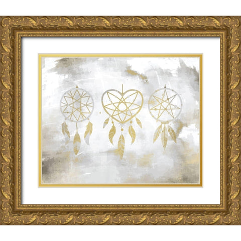 My Dreams 2 Gold Ornate Wood Framed Art Print with Double Matting by Kimberly, Allen