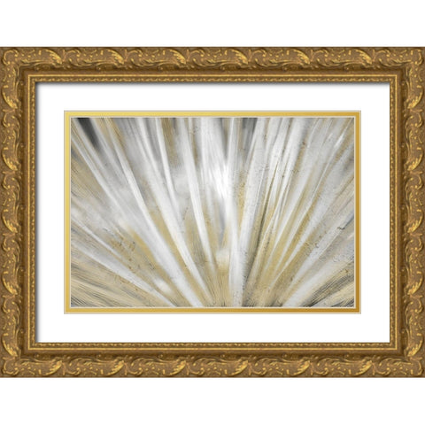 Burst of Day Gold Ornate Wood Framed Art Print with Double Matting by Kimberly, Allen