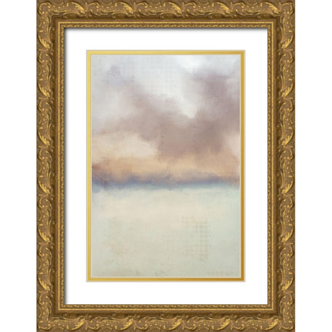 Dawn of Day Gold Ornate Wood Framed Art Print with Double Matting by Kimberly, Allen