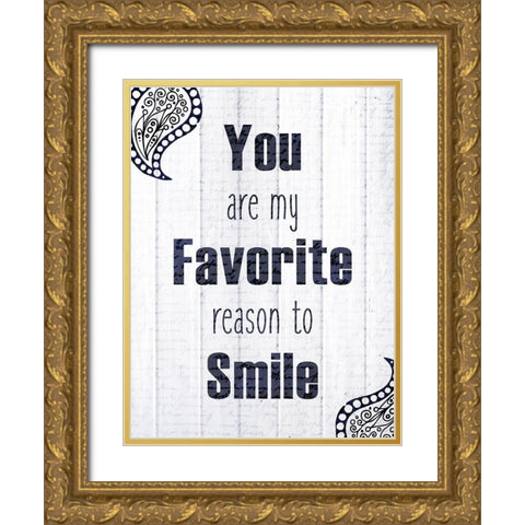 Always Love 2 Gold Ornate Wood Framed Art Print with Double Matting by Kimberly, Allen