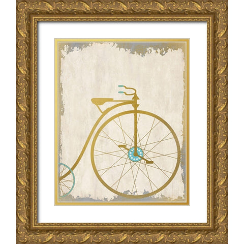 Lifes Journey 6  Gold Ornate Wood Framed Art Print with Double Matting by Kimberly, Allen