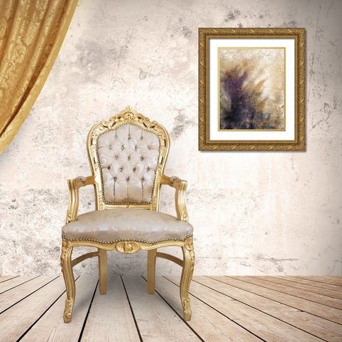Copper Color 1 Gold Ornate Wood Framed Art Print with Double Matting by Kimberly, Allen