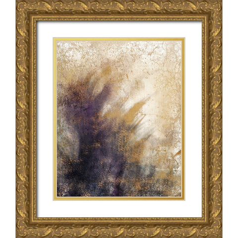 Copper Color 1 Gold Ornate Wood Framed Art Print with Double Matting by Kimberly, Allen