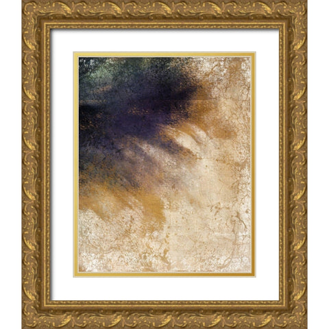 Copper Color 2 Gold Ornate Wood Framed Art Print with Double Matting by Kimberly, Allen