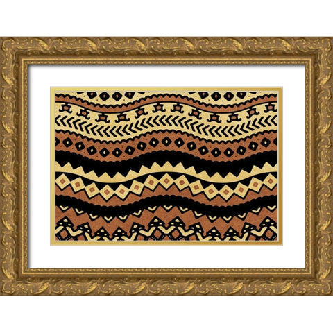 Print 3 Gold Ornate Wood Framed Art Print with Double Matting by Kimberly, Allen