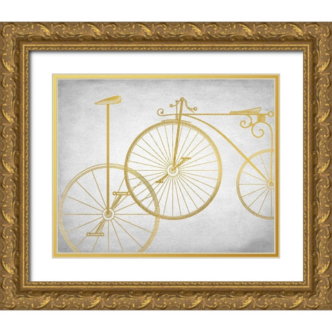 Life 6 Gold Ornate Wood Framed Art Print with Double Matting by Kimberly, Allen