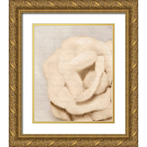 Natural 2 Gold Ornate Wood Framed Art Print with Double Matting by Kimberly, Allen