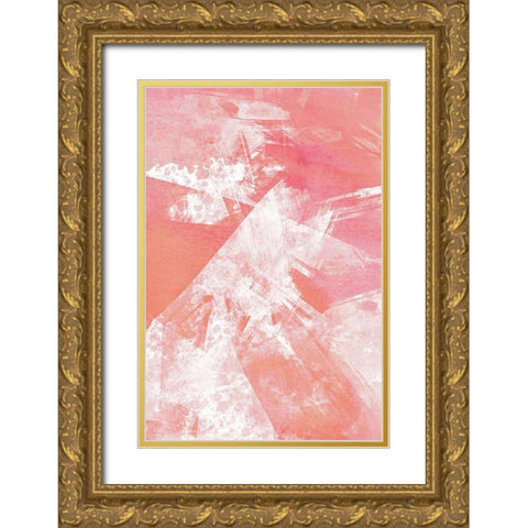 Shards 1 Gold Ornate Wood Framed Art Print with Double Matting by Kimberly, Allen
