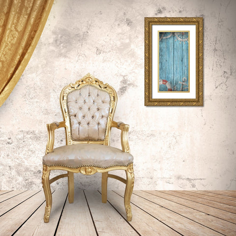 Anchored Gold Ornate Wood Framed Art Print with Double Matting by Kimberly, Allen